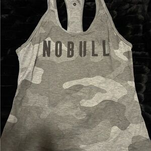 NOBULL Women's Tank Top in Gray Camo